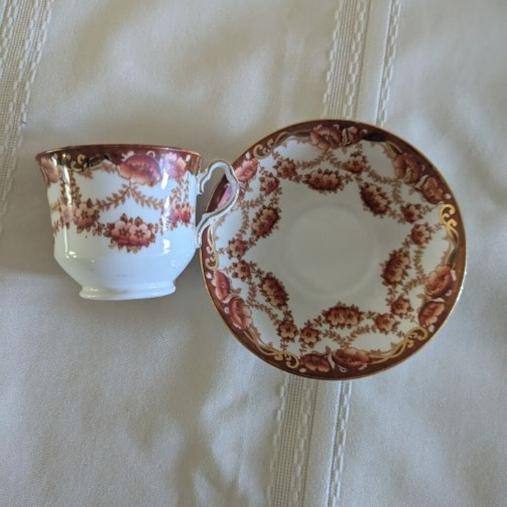 Collingsworth Estd 1796 Bone China Made in England Teacup and Saucer